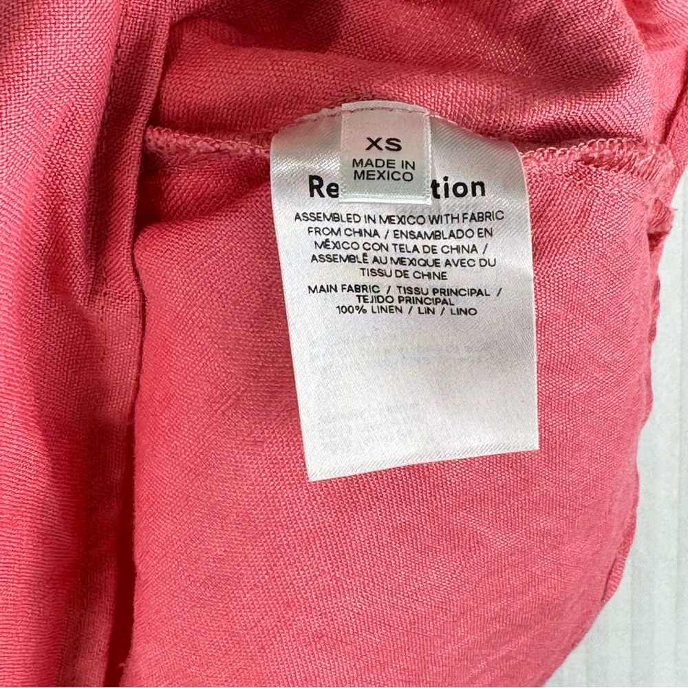 Reformation Pink Mini Slip Dress - Picture 7 of 7